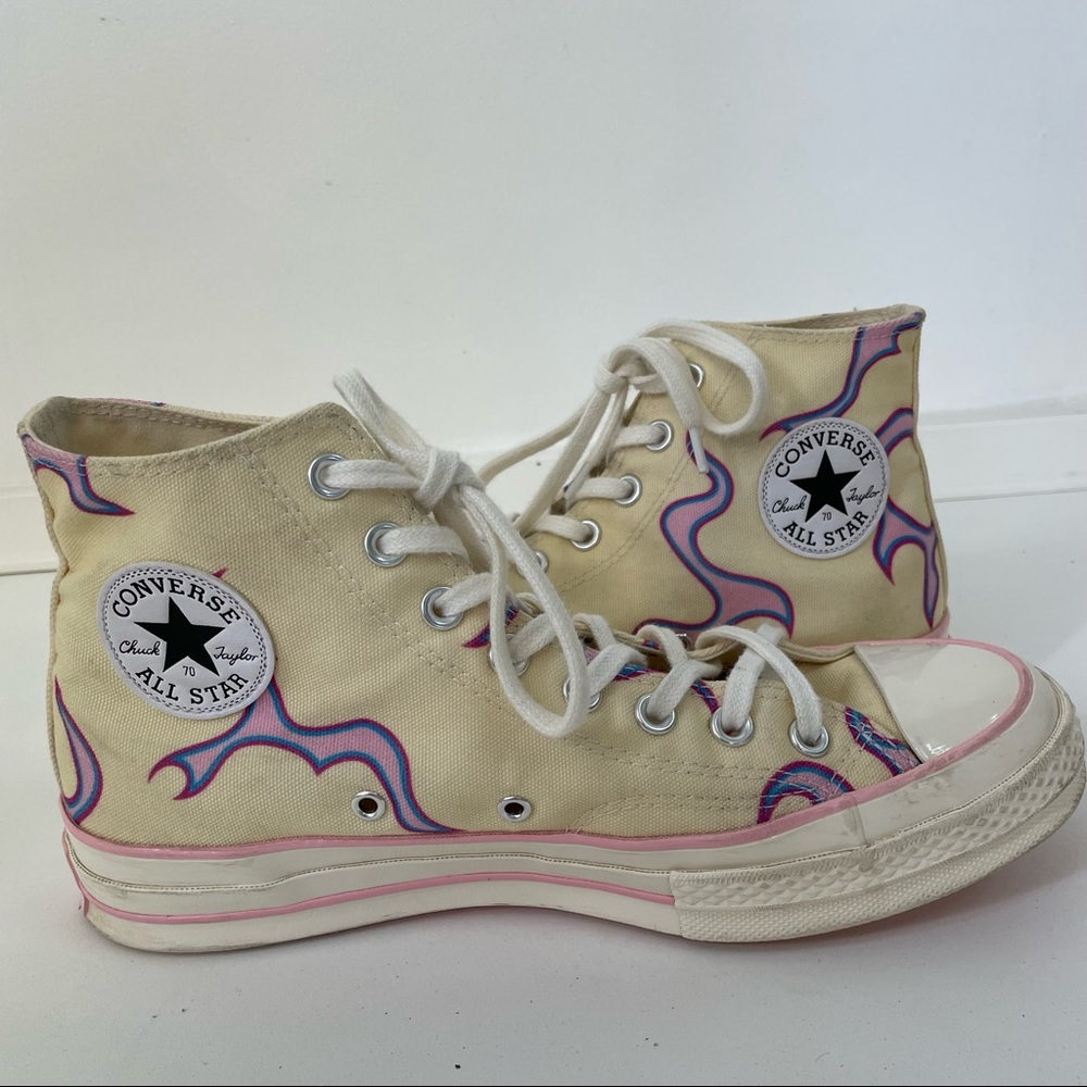 Golf wang flame converse